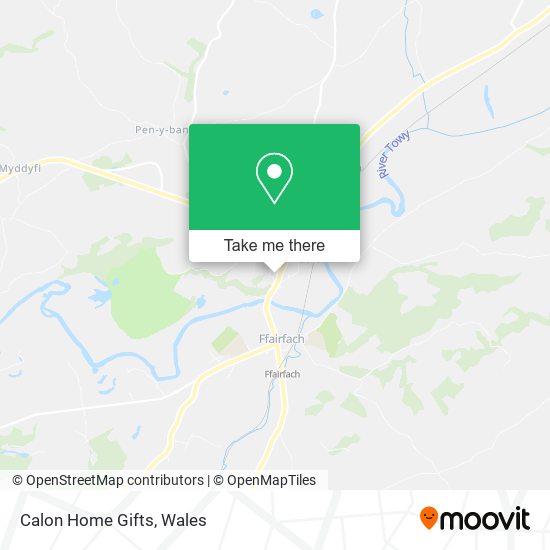 Calon Home Gifts map