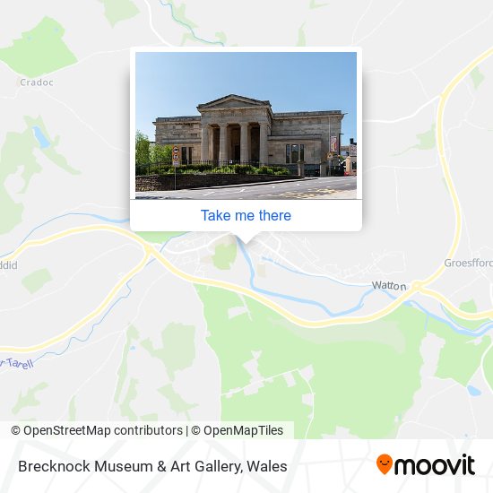 Brecknock Museum & Art Gallery map