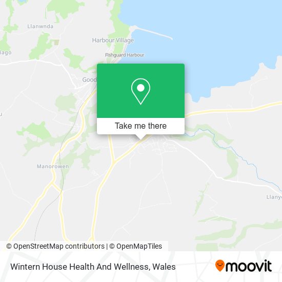 Wintern House Health And Wellness map