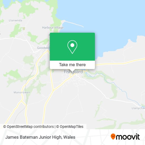 James Bateman Junior High map