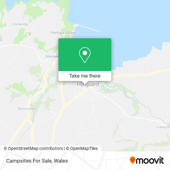 Campsites For Sale map