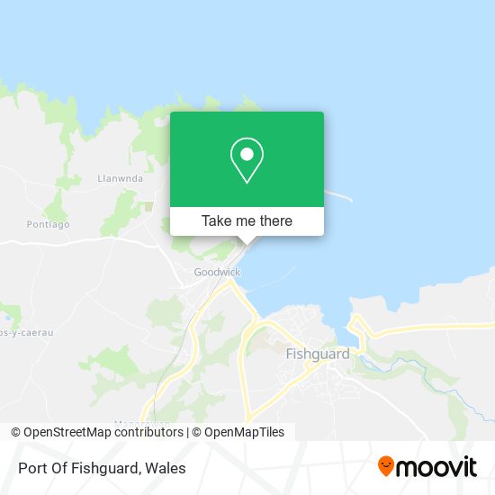 Port Of Fishguard map