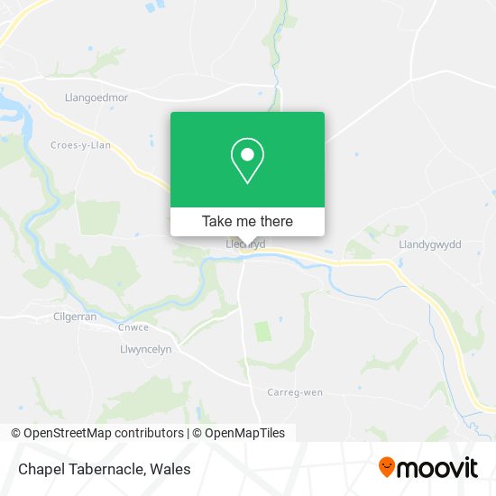Chapel Tabernacle map