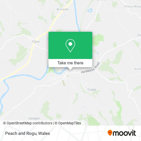 Peach and Rogu map