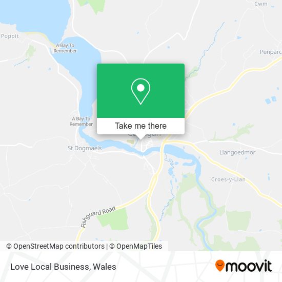 Love Local Business map