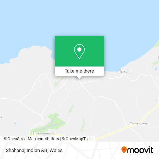 Shahanaj Indian &B map