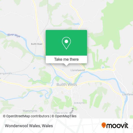 Wonderwool Wales map