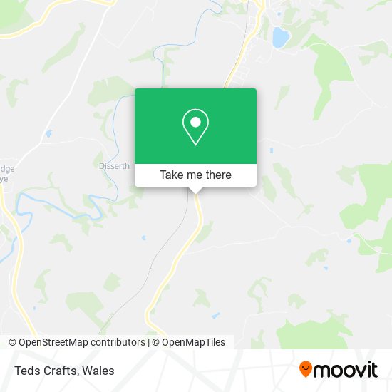 Teds Crafts map