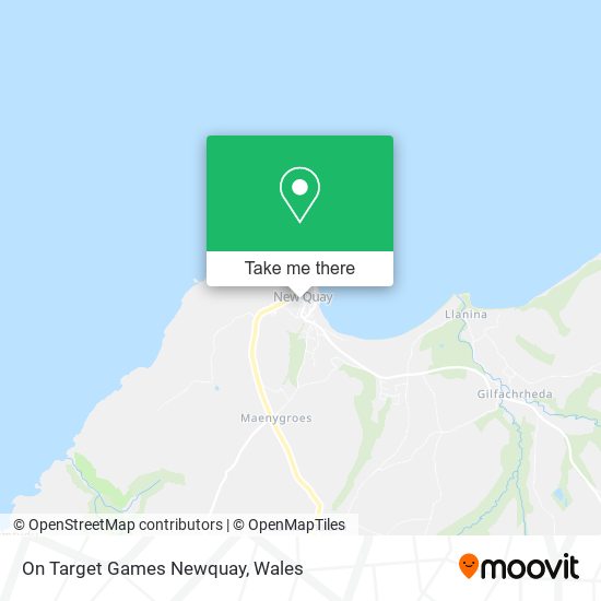 On Target Games Newquay map