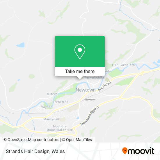 Strands Hair Design map
