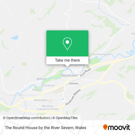 The Round House by the River Severn map