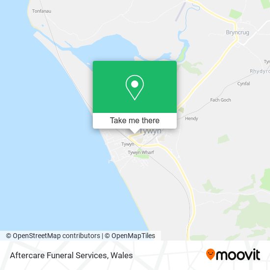 Aftercare Funeral Services map