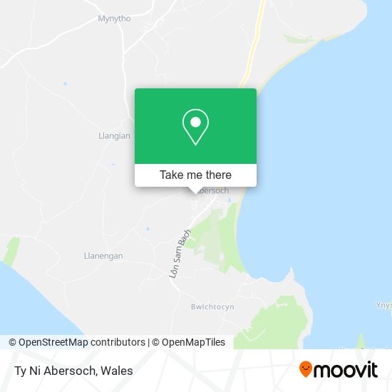 Ty Ni Abersoch map