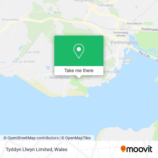 Tyddyn Llwyn Limited map