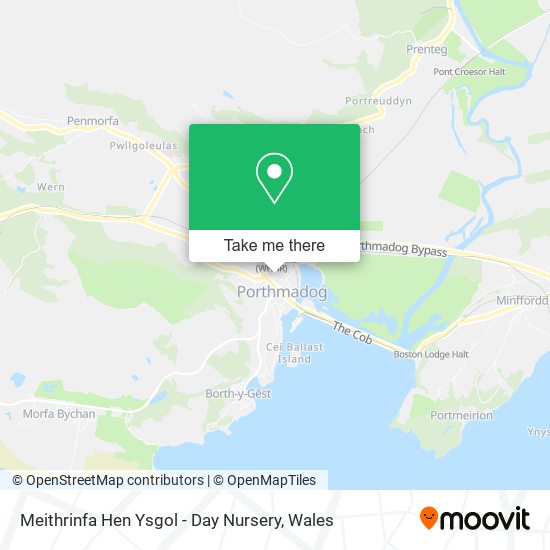Meithrinfa Hen Ysgol - Day Nursery map