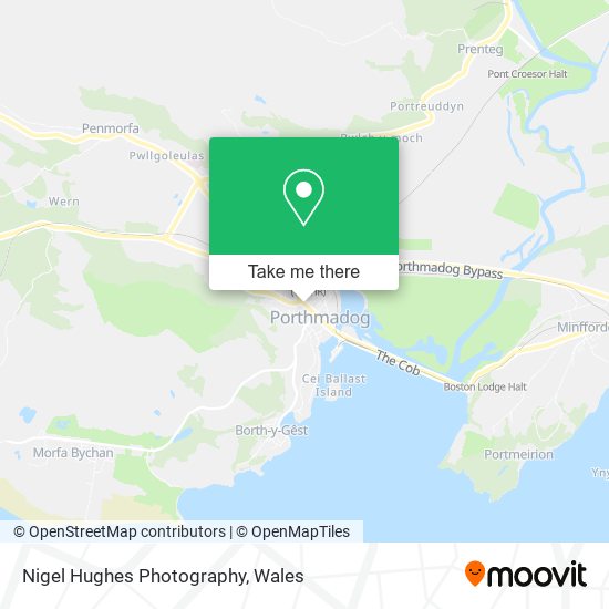 Nigel Hughes Photography map