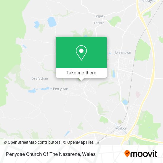 Penycae Church Of The Nazarene map