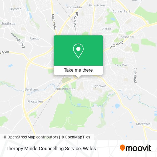 Therapy Minds Counselling Service map