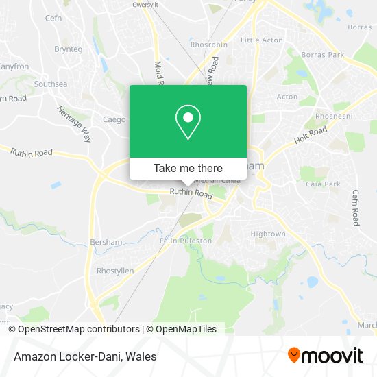 Amazon Locker-Dani map