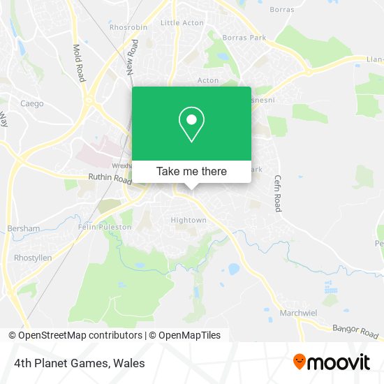 4th Planet Games map