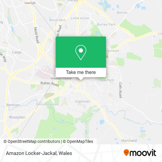 Amazon Locker-Jackal map