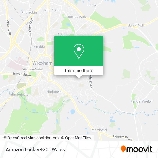 Amazon Locker-K-Ci map