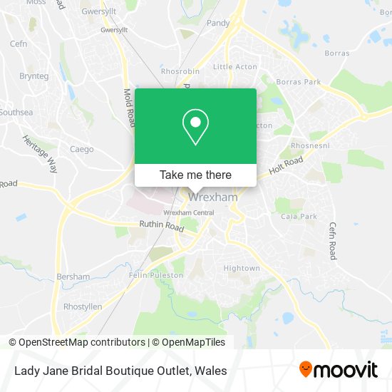 Lady Jane Bridal Boutique Outlet map