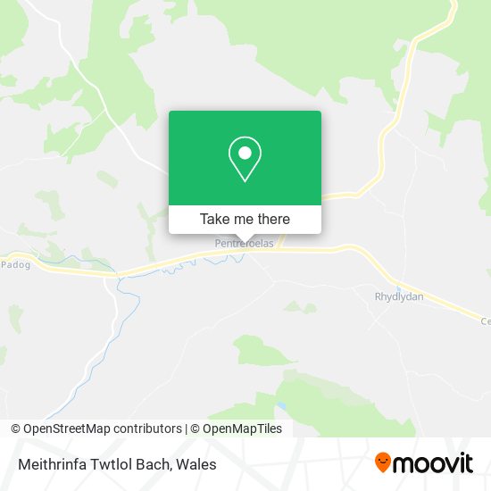 Meithrinfa Twtlol Bach map