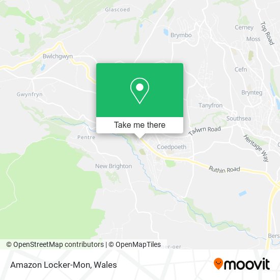Amazon Locker-Mon map