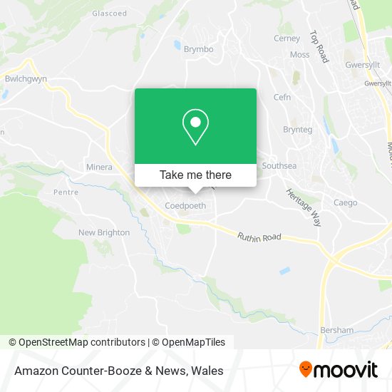 Amazon Counter-Booze & News map