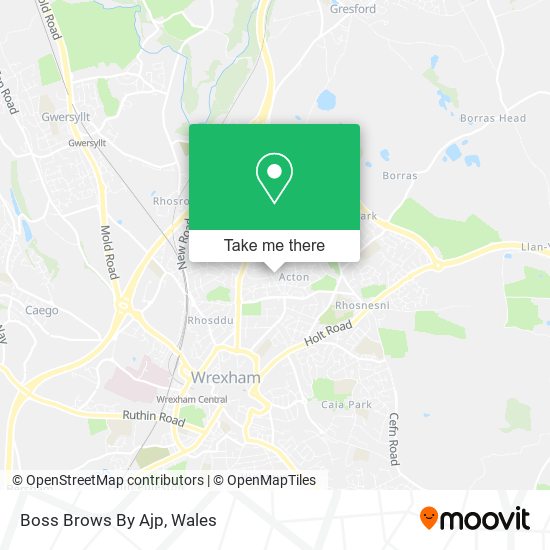 Boss Brows By Ajp map