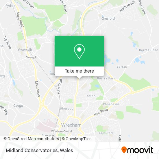 Midland Conservatories map