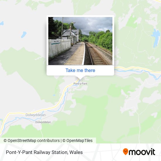 Pont-Y-Pant Railway Station map
