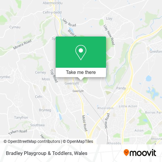 Bradley Playgroup & Toddlers map