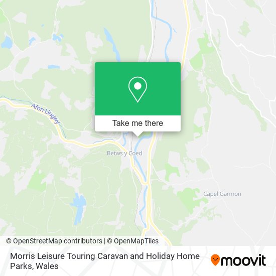 Morris Leisure Touring Caravan and Holiday Home Parks map