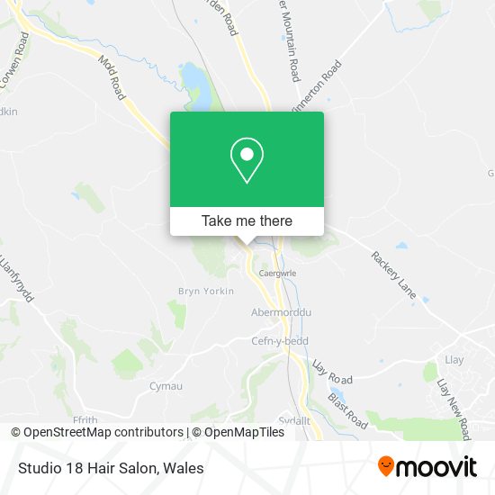 Studio 18 Hair Salon map