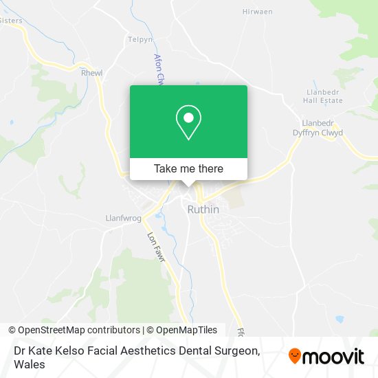 Dr Kate Kelso Facial Aesthetics Dental Surgeon map
