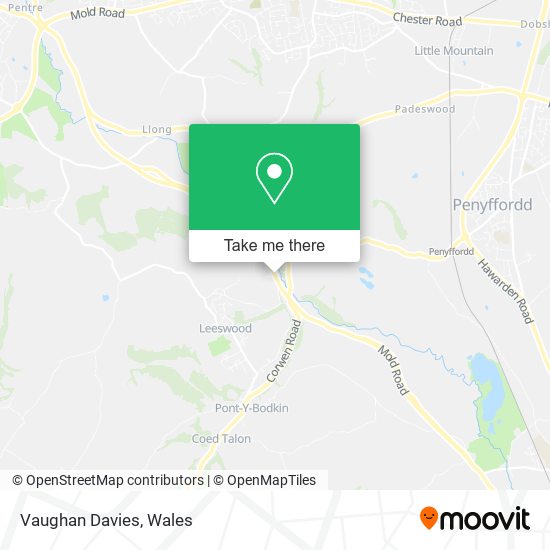 Vaughan Davies map