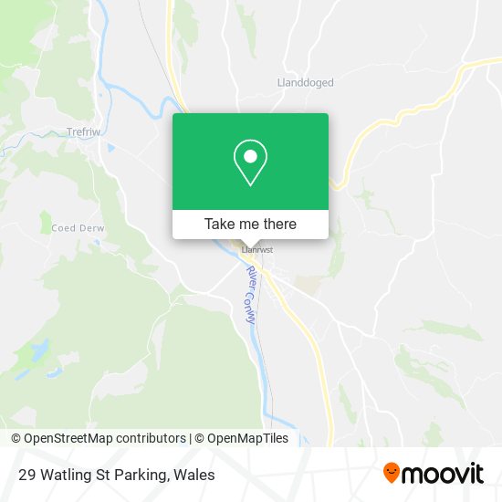 29 Watling St Parking map