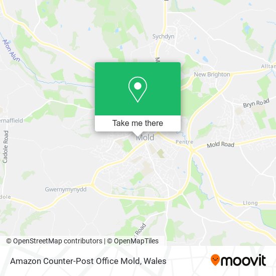 Amazon Counter-Post Office Mold map