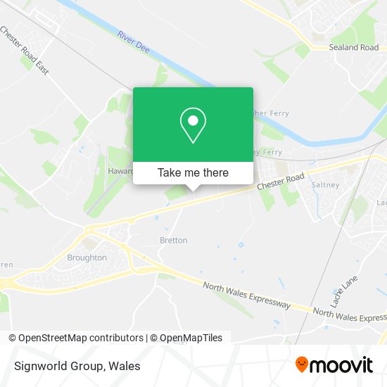 Signworld Group map