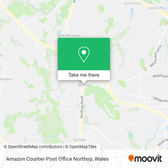 Amazon Counter-Post Office Northop map