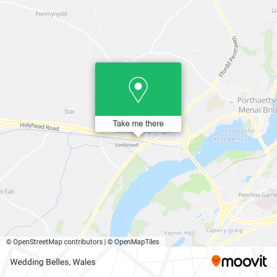 Wedding Belles map
