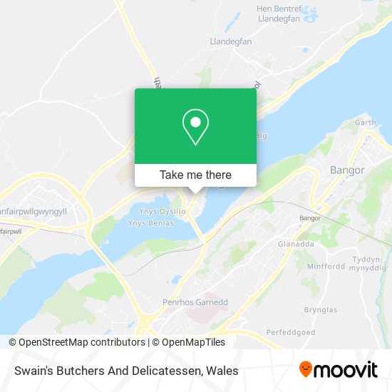 Swain's Butchers And Delicatessen map