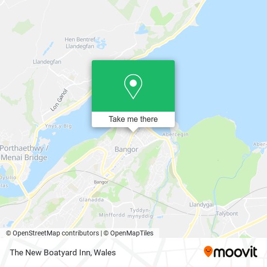 The New Boatyard Inn map