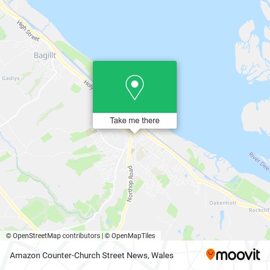 Amazon Counter-Church Street News map