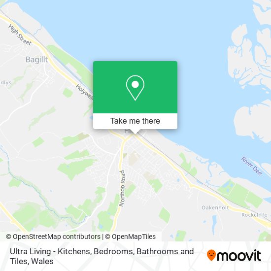Ultra Living - Kitchens, Bedrooms, Bathrooms and Tiles map