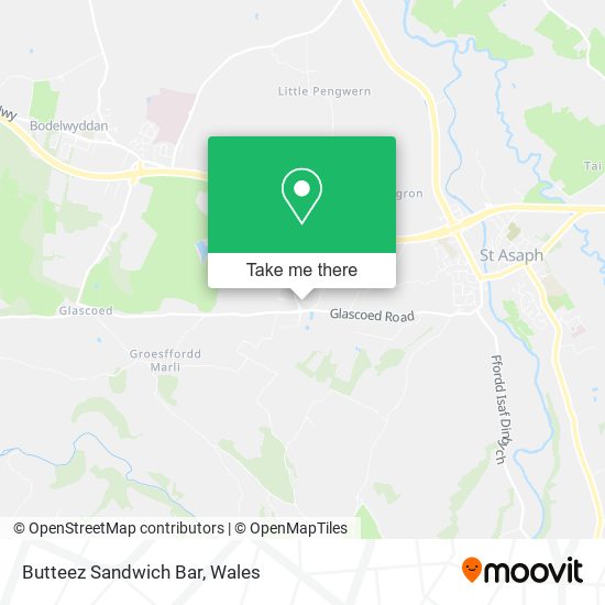 Butteez Sandwich Bar map