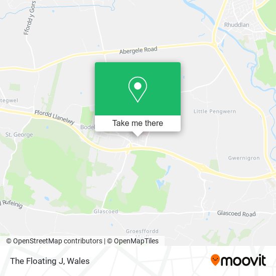The Floating J map