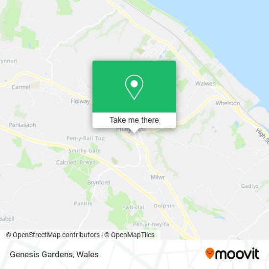 Genesis Gardens map